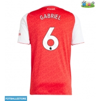 Arsenal Gabriel Magalhaes #6 Hjemmedrakt 2025-26 Kortermet